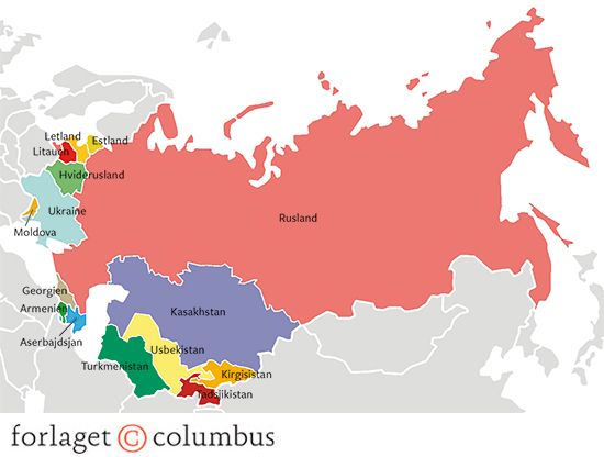 21.1 Opløsningen af det russiske imperium førte til dannelsen af 21 nye stater