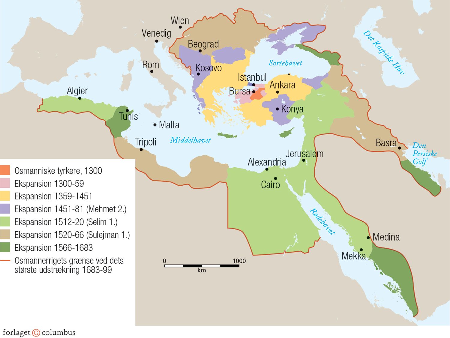 Osmannerrigets ekspansion