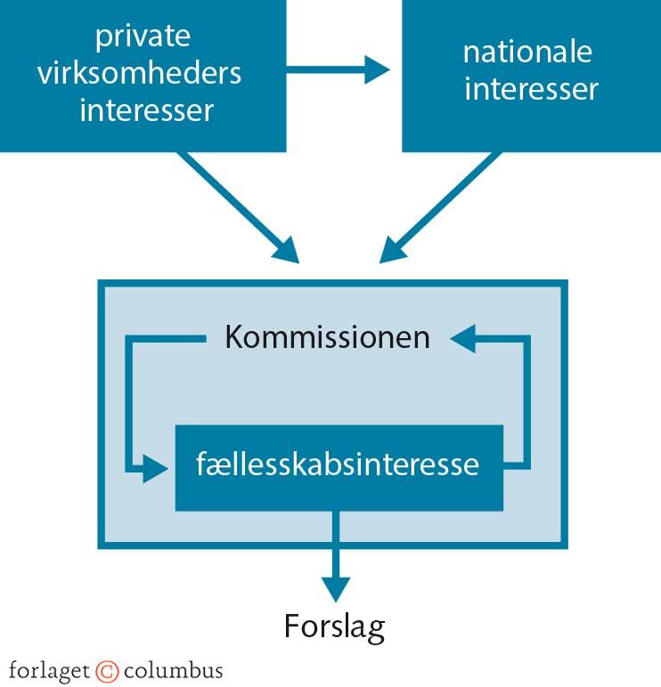 FIGUR 5.3 Hvilken type interesse varetages af Kommissionen?