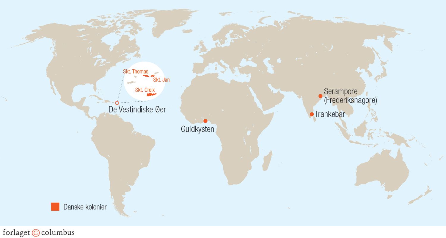 Danske tropekolonier i 1700-tallet