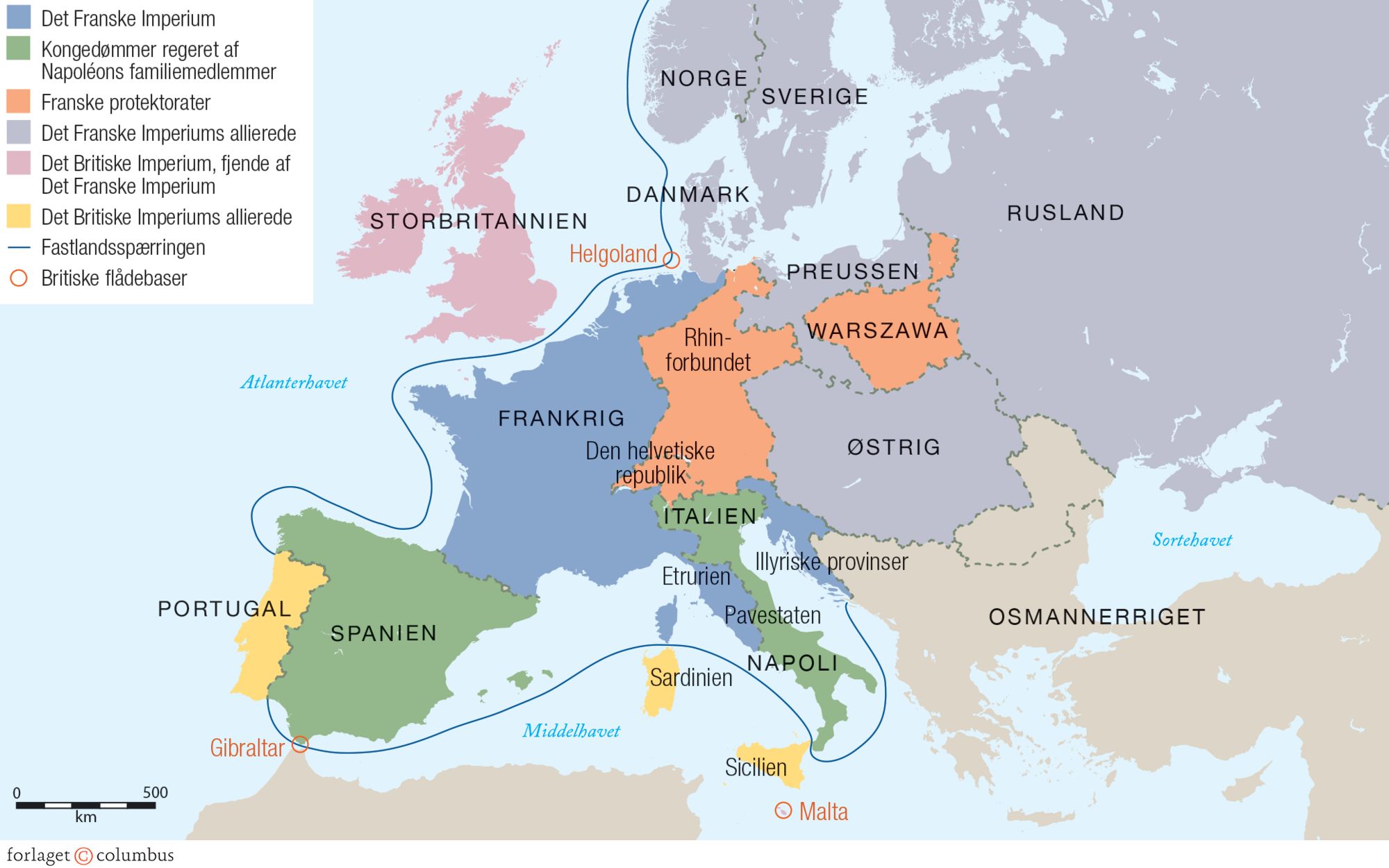 Det franske imperium i 1811