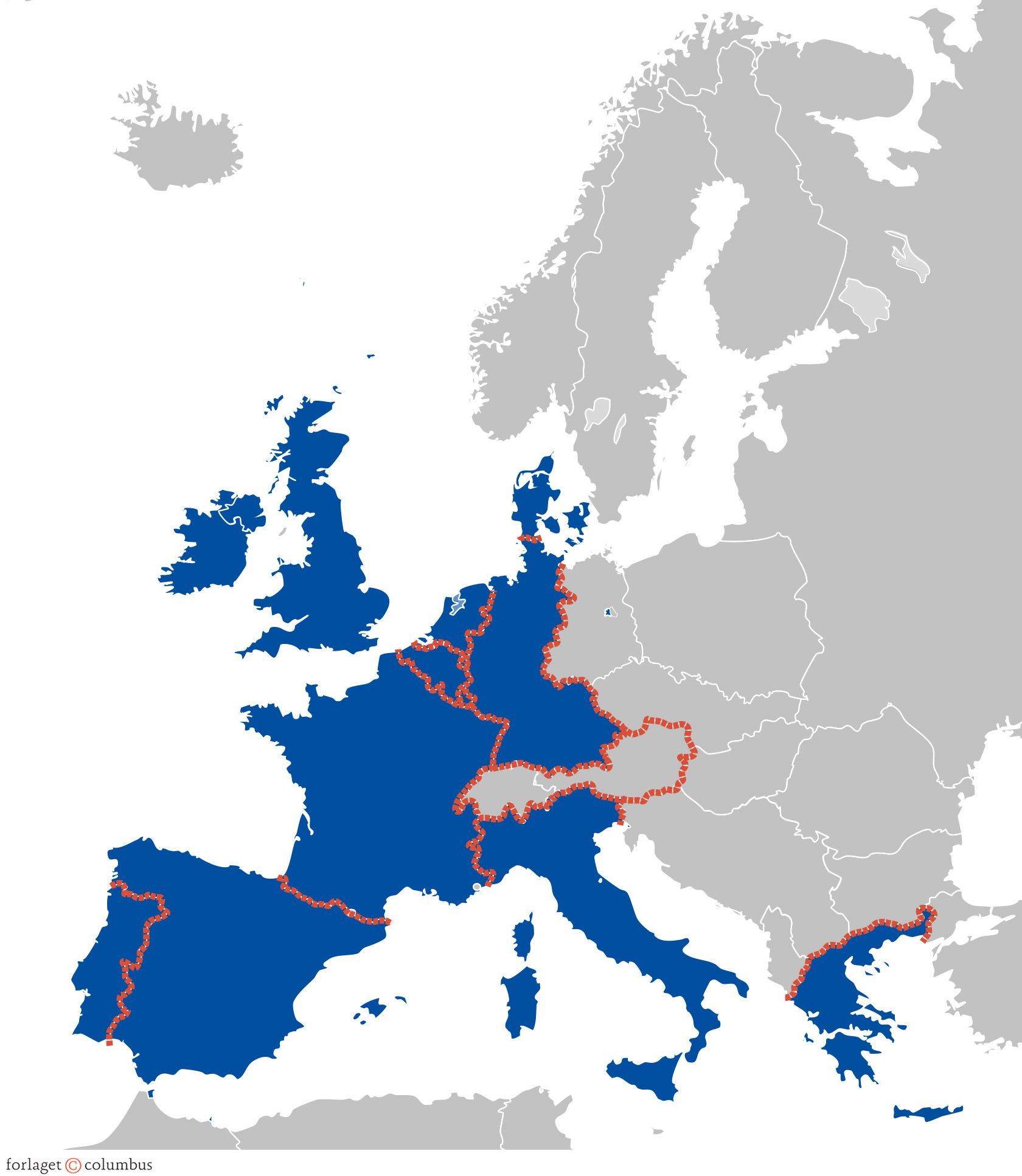 Figur 4.1 EU’s grænser (a)