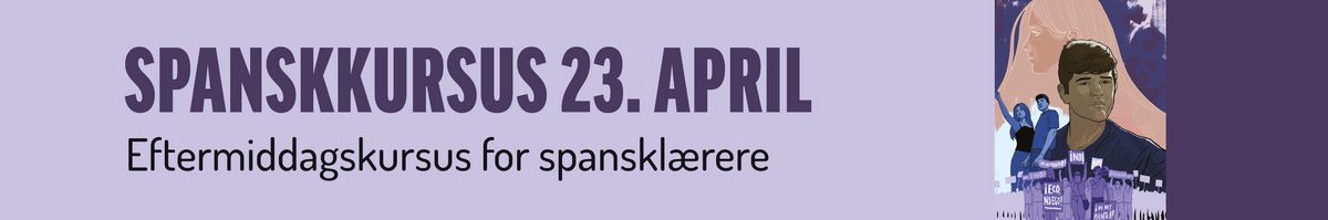 Aflyst - Spanskkursus i april - Kolding